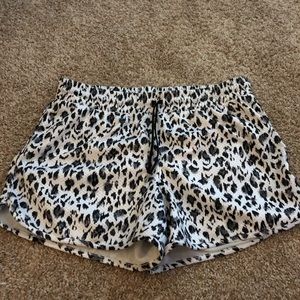Leopard Athletic Shorts